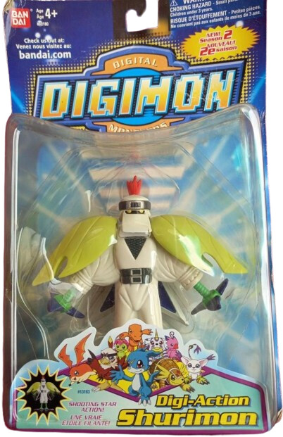 Shurimon, Digimon Adventure 02, Bandai, Bandai America Inc., Action/Dolls, 0045557131838